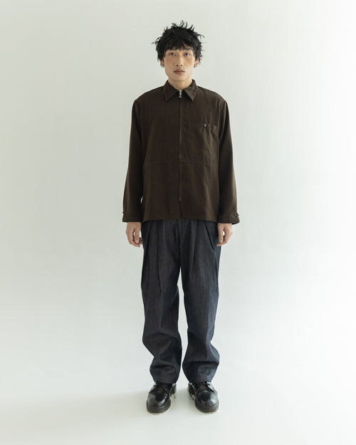 Booze Brown Full Zip