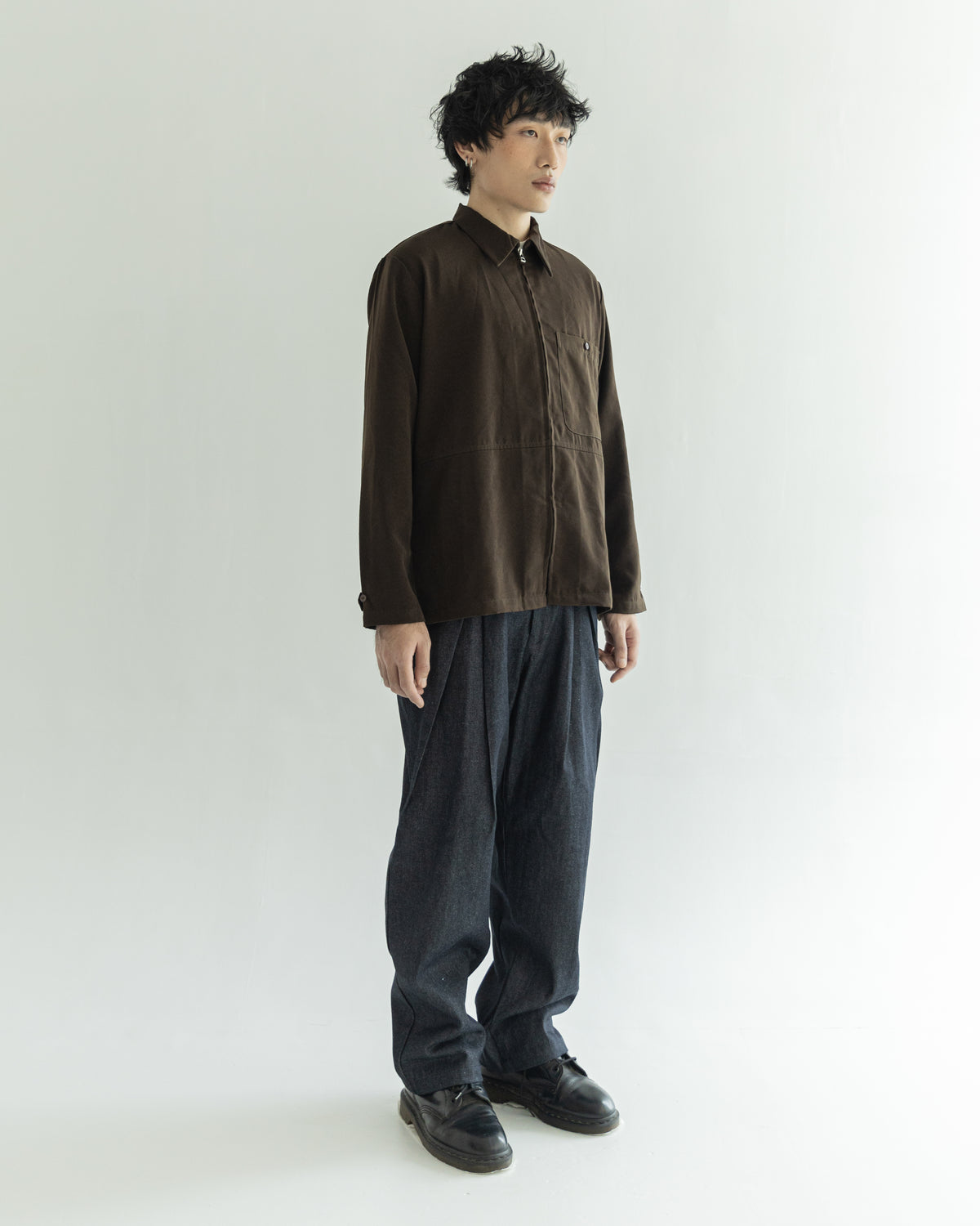 Booze Brown Full Zip
