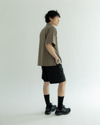 Greige Half Zip Shirt
