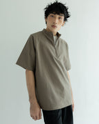 Greige Half Zip Shirt
